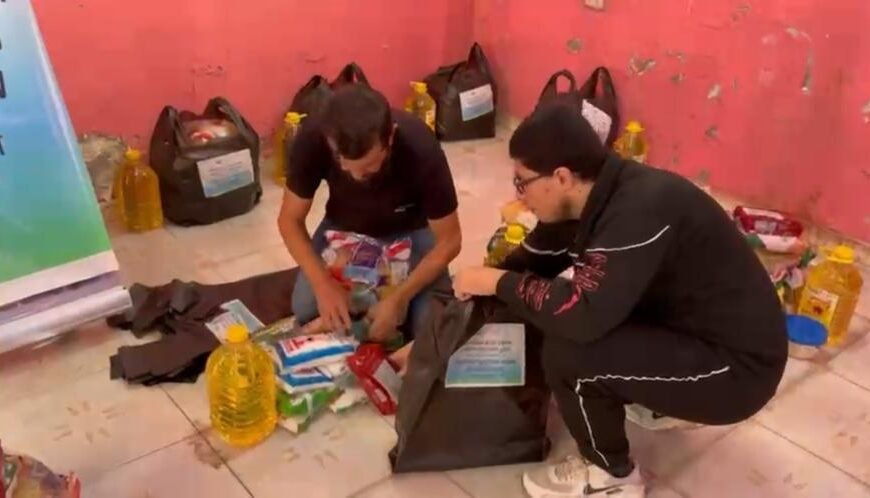 Nya Hopp Distributes Food Parcels to Support People with Disabilities in Hama, Syria