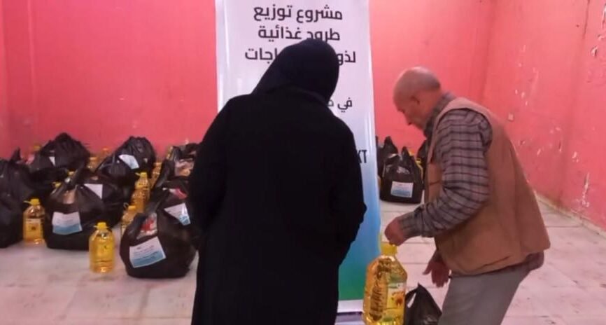 Nya Hopp Distributes Food Parcels to Support People with Disabilities in Hama, Syria