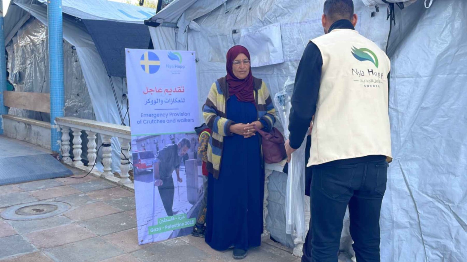 Nya Hopp Supports People with Disabilities in Gaza