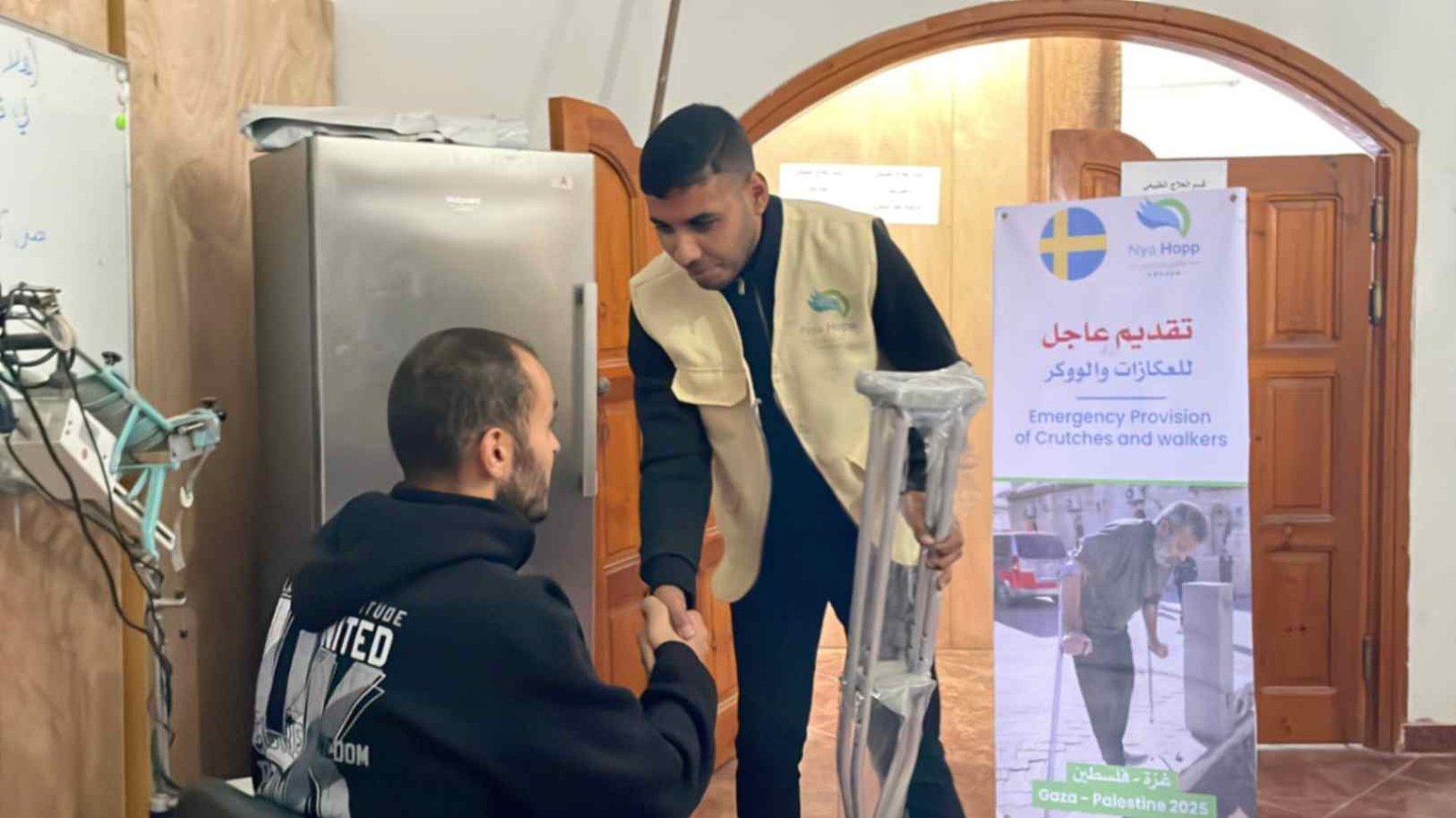 Nya Hopp Supports People with Disabilities in Gaza